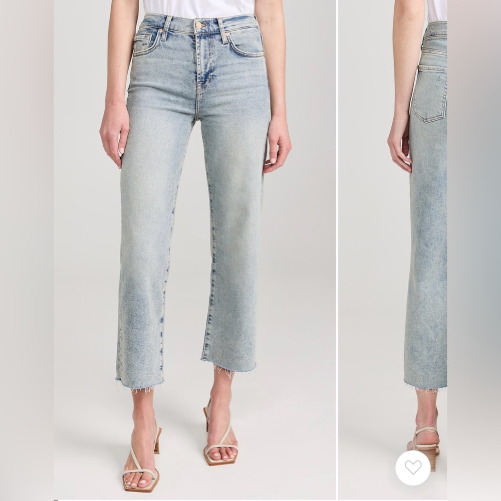 7 For all Mankind Alexa cropped jeans